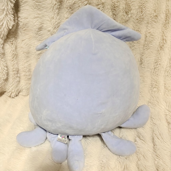 Squishmallow Stacy the Squid – 12” Plush| No Tag | Pastel Blue Squid | - Picture 3 of 6